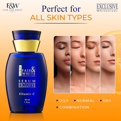 Fair & White Exclusive Vitamin C Skin Brightening Serum – 30ml