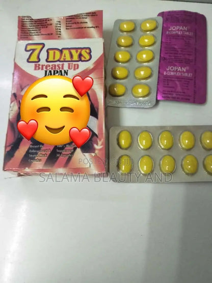 7 Days Breast Up Japan Capsules