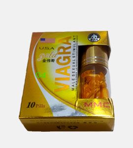 USA Gold Viagra MMC – 10 Sex Pills / Bottle