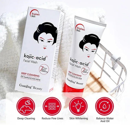 Guanjing Beauty Kojic Acid Facial Wash – 100g