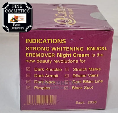 O’CARLY Strong Whitening Knuckle Remover Night Cream – 30g