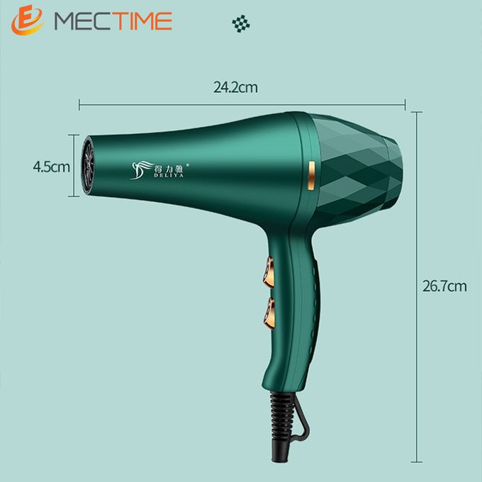 Deliya Hair Dryer + Nail Clipper Gift Set – 6-in-1 Hair & Grooming Kit
