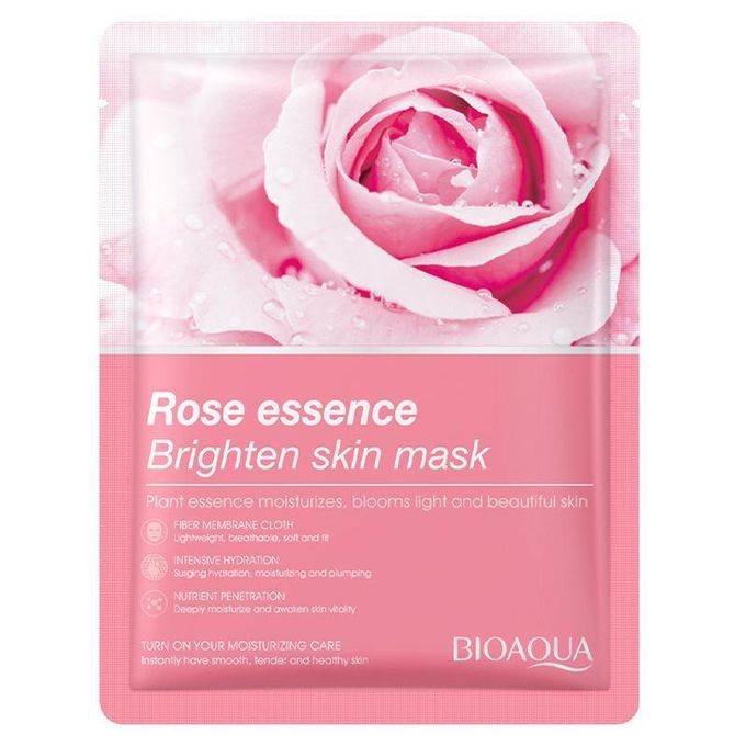 BIOAQUA 8 Pcs Fruit Plant Extract Essence Facial Mask Set