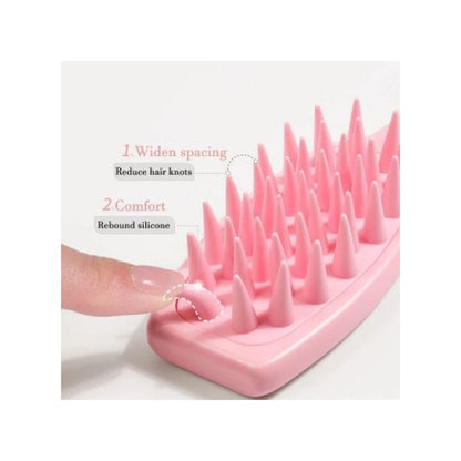 2pcs Silicone Scalp Massage Comb