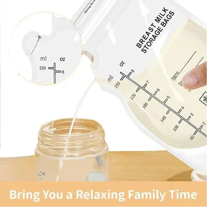 30pcs Breast Milk Freezer Storage Bags