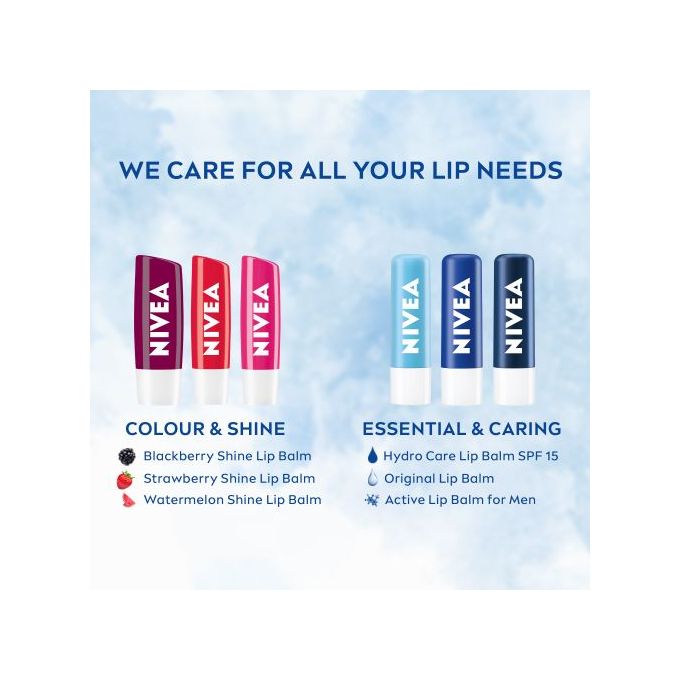 NIVEA MEN Active Lip Balm For Men – 4.8g