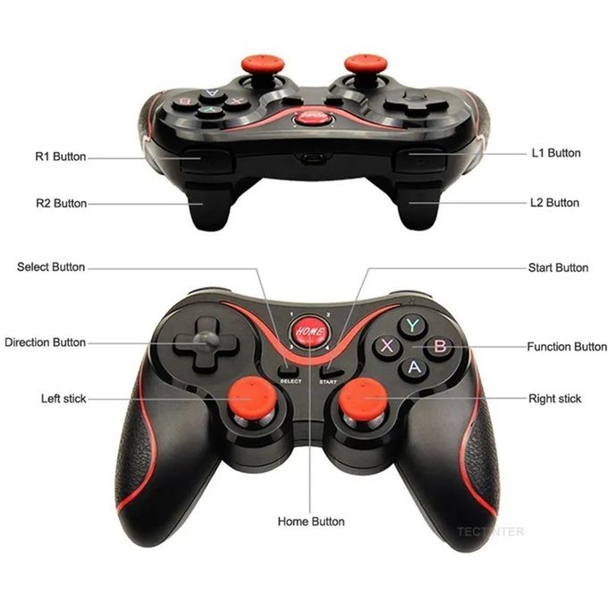 Wireless Game Controller Joystick Bluetooth BT3.0