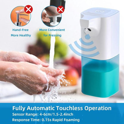 USB Automatic Sensor Soap Dispenser – 350ml Non-Contact Foam Machine