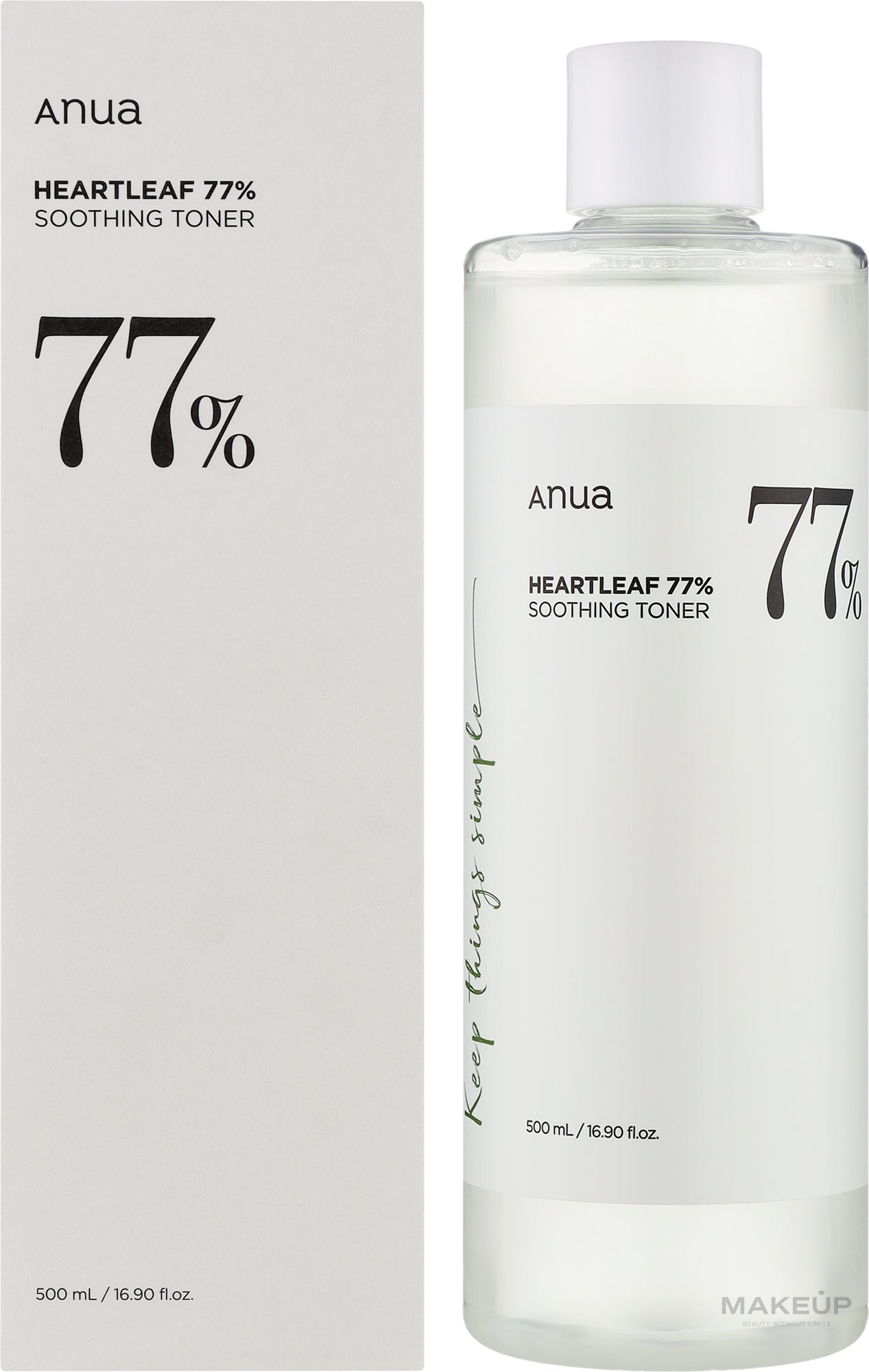 Anua HEARTLEAF 77% SOOTHING TONER