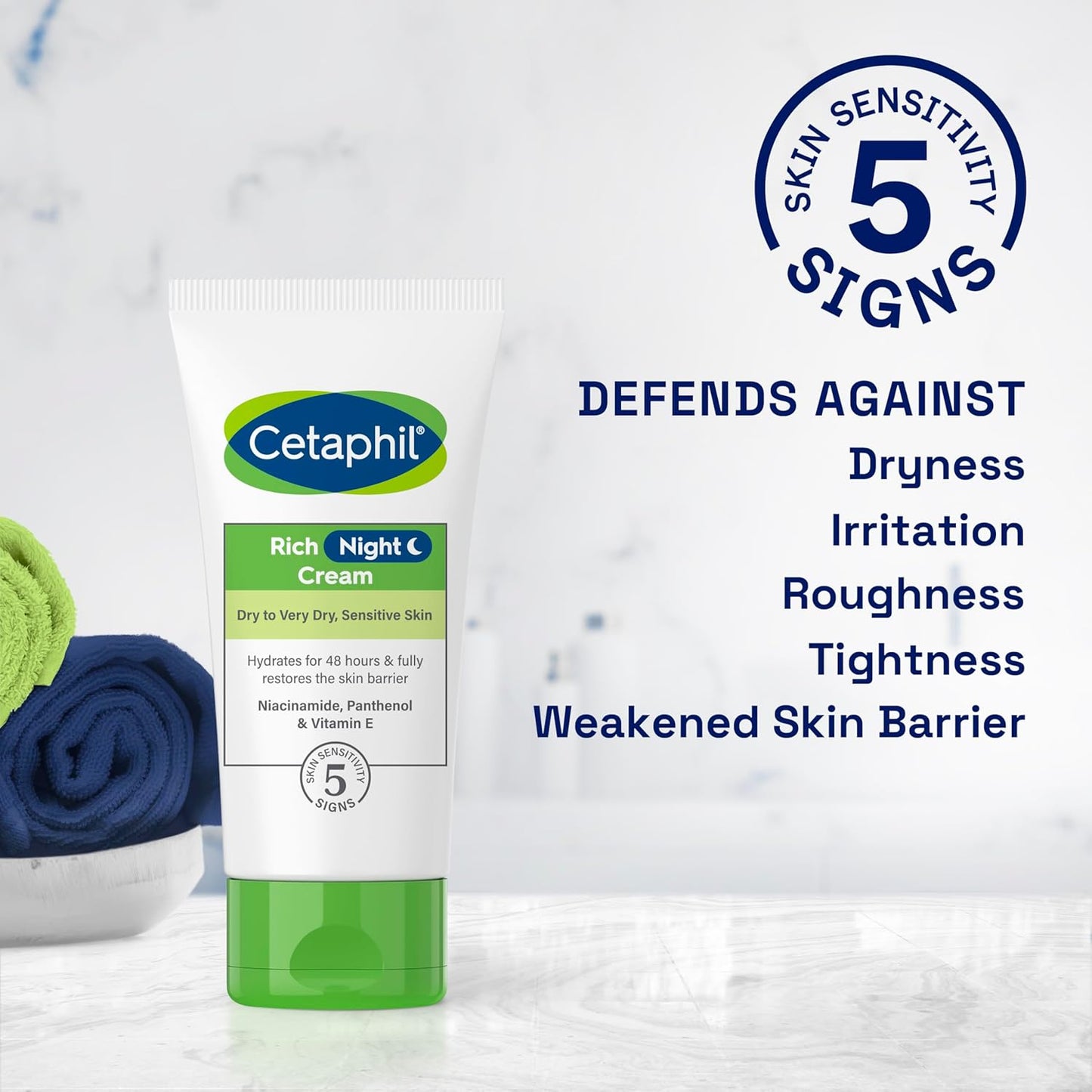 Cetaphil Rich Night Cream (50g)