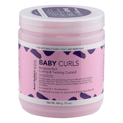 Aunt Jackie’s Kids Baby Curls Curling & Twisting Custard