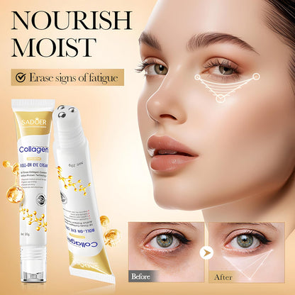 SADOER Collagen Eye Cream Retinol Eye Cream Anti Dark Circles Eye Bag Firming Skin Moisturizing Skincare Skin Care for Eyes Care