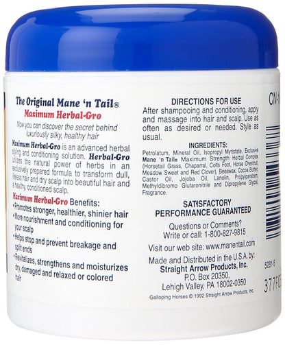 Mane 'n Tail Herbal Gro Natural Conditioner