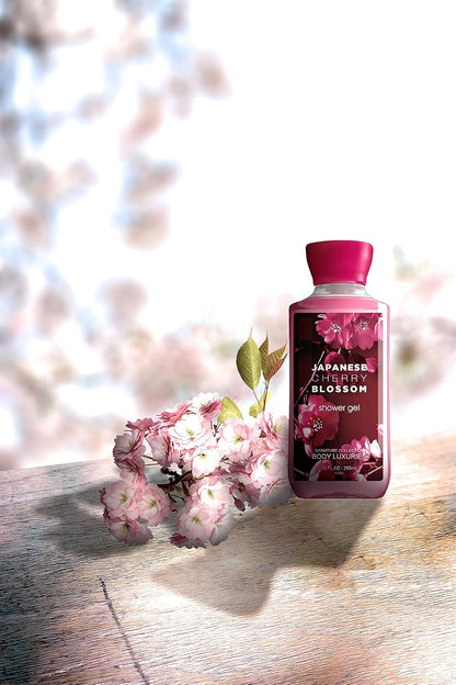 Dear Body Japanese Cherry Blossom Shower Gel Nourishing Body Wash.