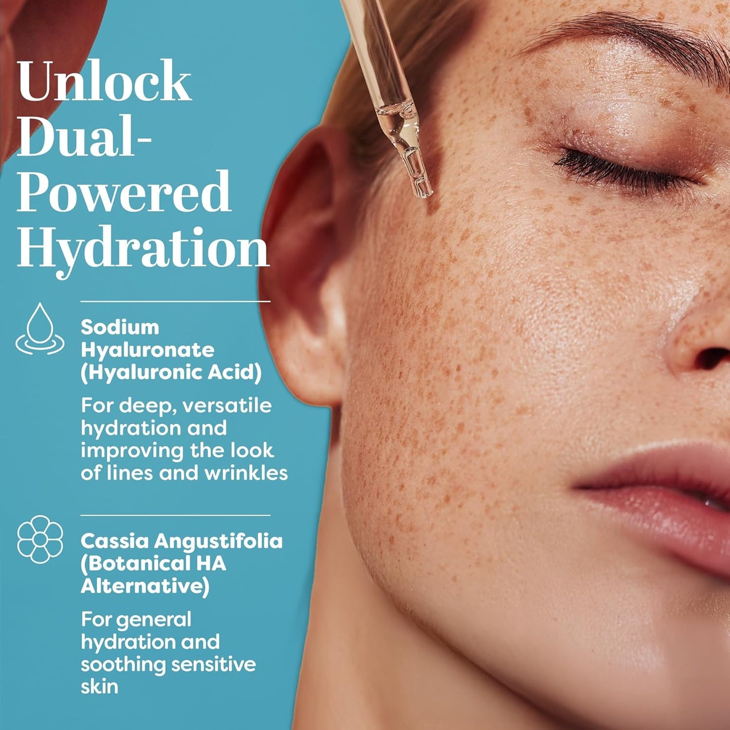 TruSkin Hyaluronic Acid Serum with Vitamin C, E, and Green Tea – 30ml