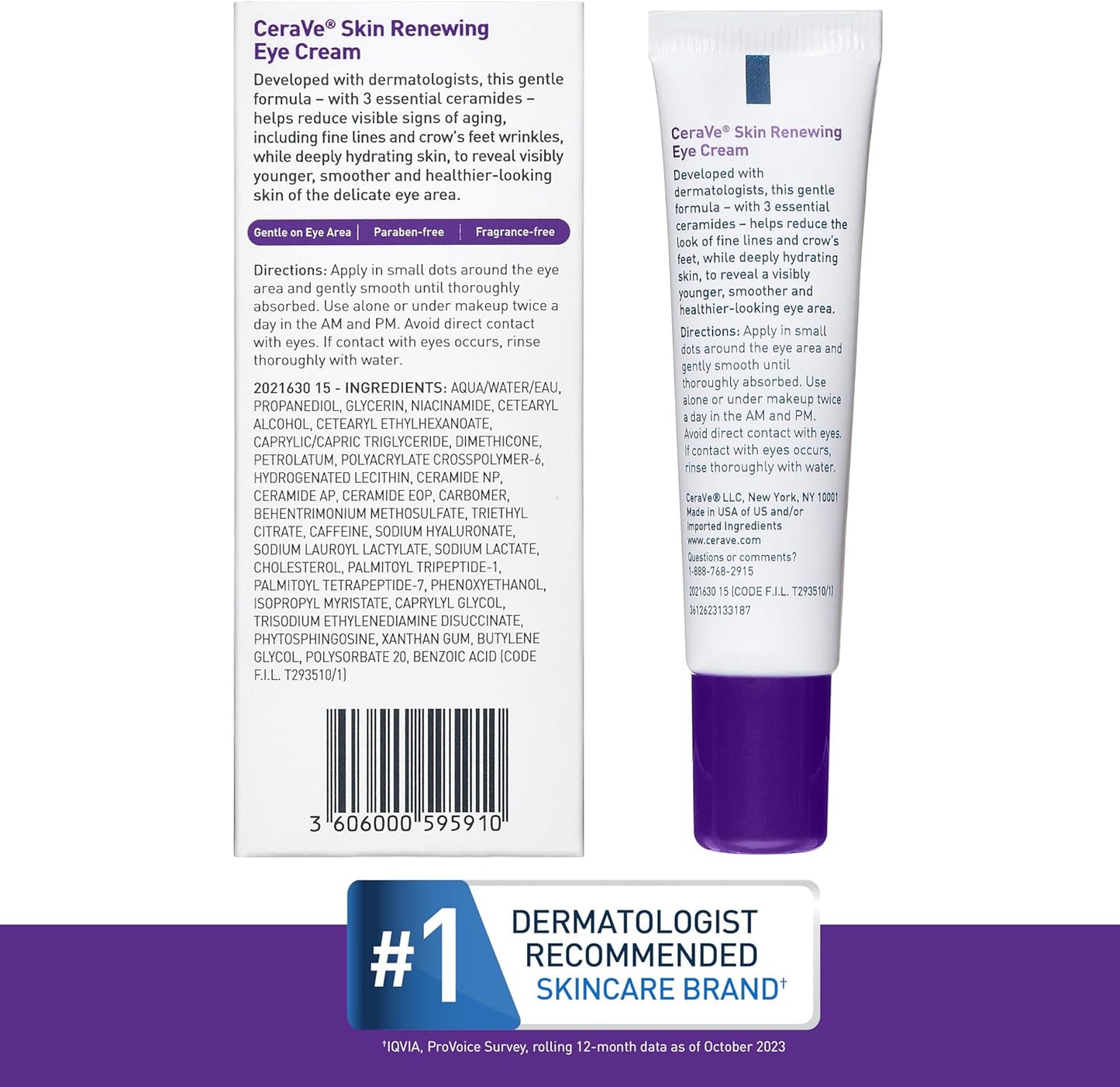 CeraVe Skin Renewing Eye Cream