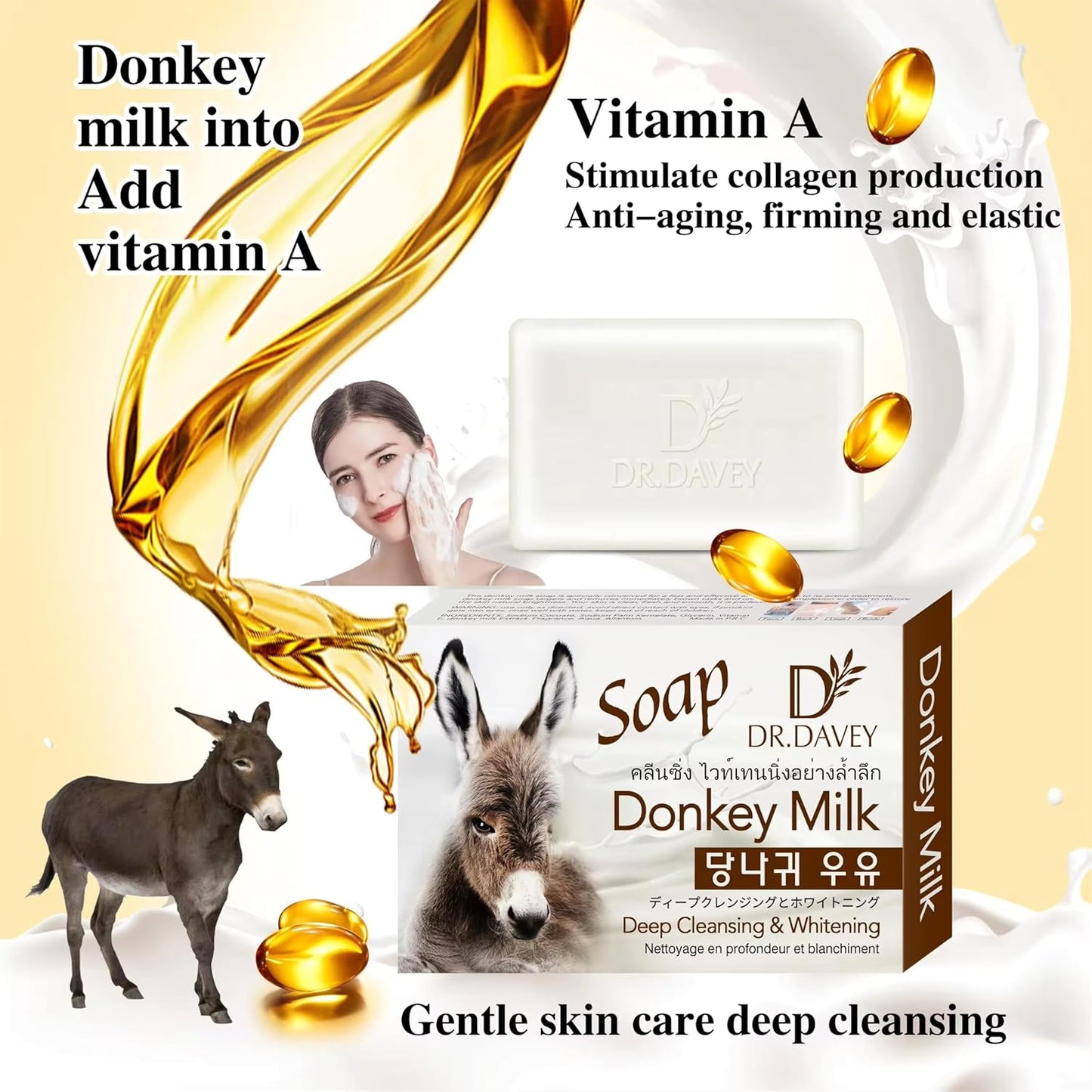 Dr. Davey Donkey Milk Soap
