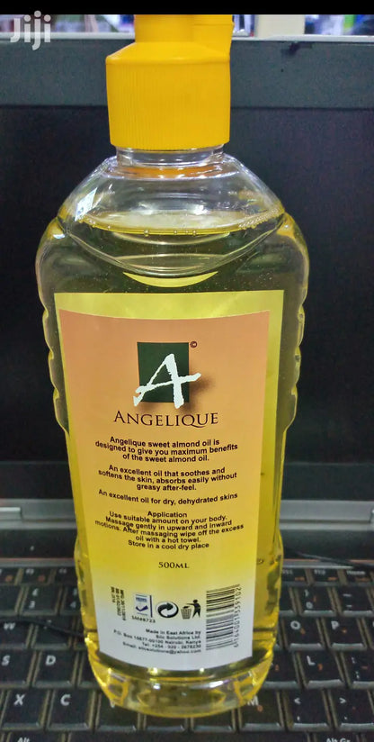 Almond Angelique Massage & Aromatherapy Oil – 500ml