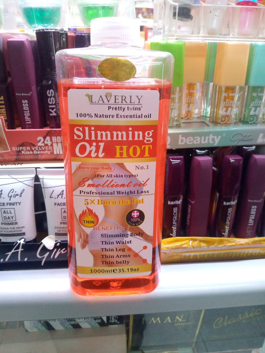 Laverly Slimming Hot Essential 5X Burn Fat Oil – 1000ml