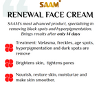 🔥ORIGINAL Saam Renewal Face Cream with QR CODE , BUY 1 GET 1 EXTRA FREE 🔥