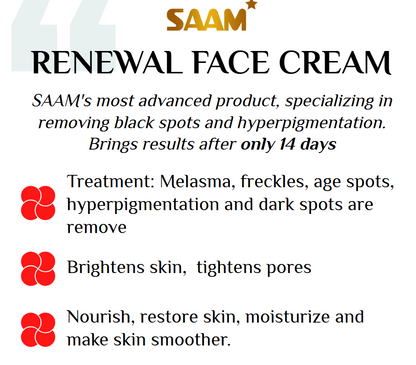 ORIGINAL Saam Renewal Face Cream