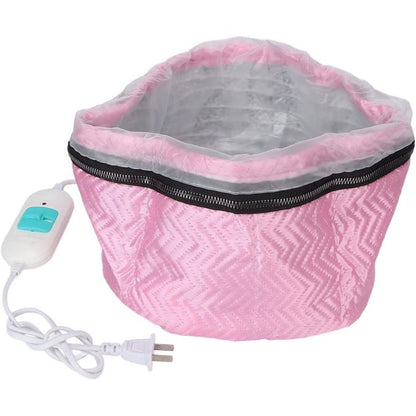 Hair Steamer Thermal Heat Cap – Deep Conditioning & Nourishing Treatment at Home
