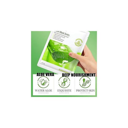 SADOER Hydrating & Moisturizing Aloe Vera Facial Sheet Mask