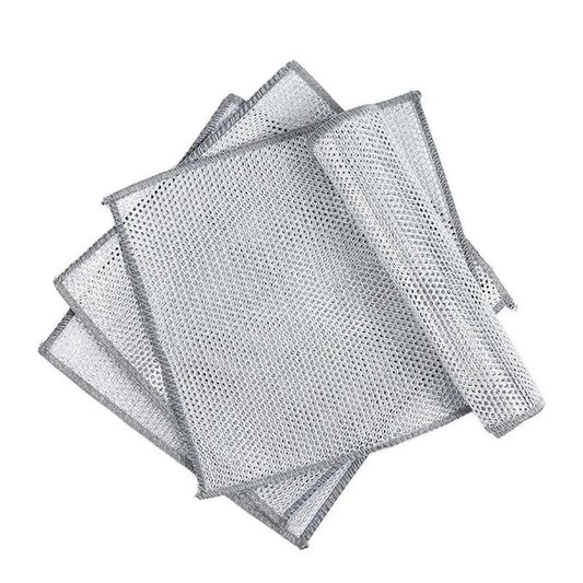 10Pcs Wire Dishwashing Rags Multipurpose Cleaning Rags