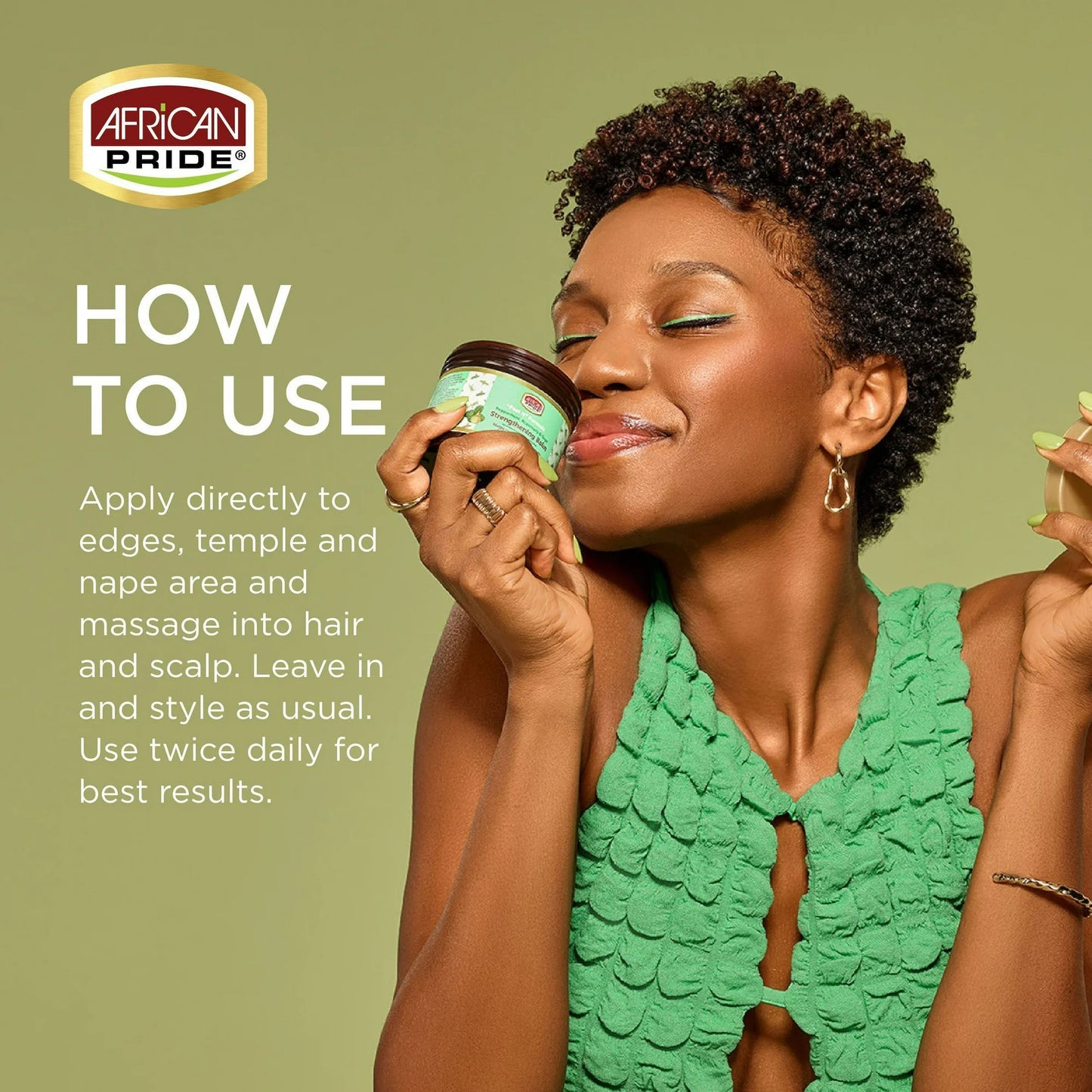 African Pride Feel It Formula Strengthening Balm