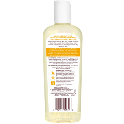 Palmer's Shea Formula Raw Shea Body Oil for Dry Skin