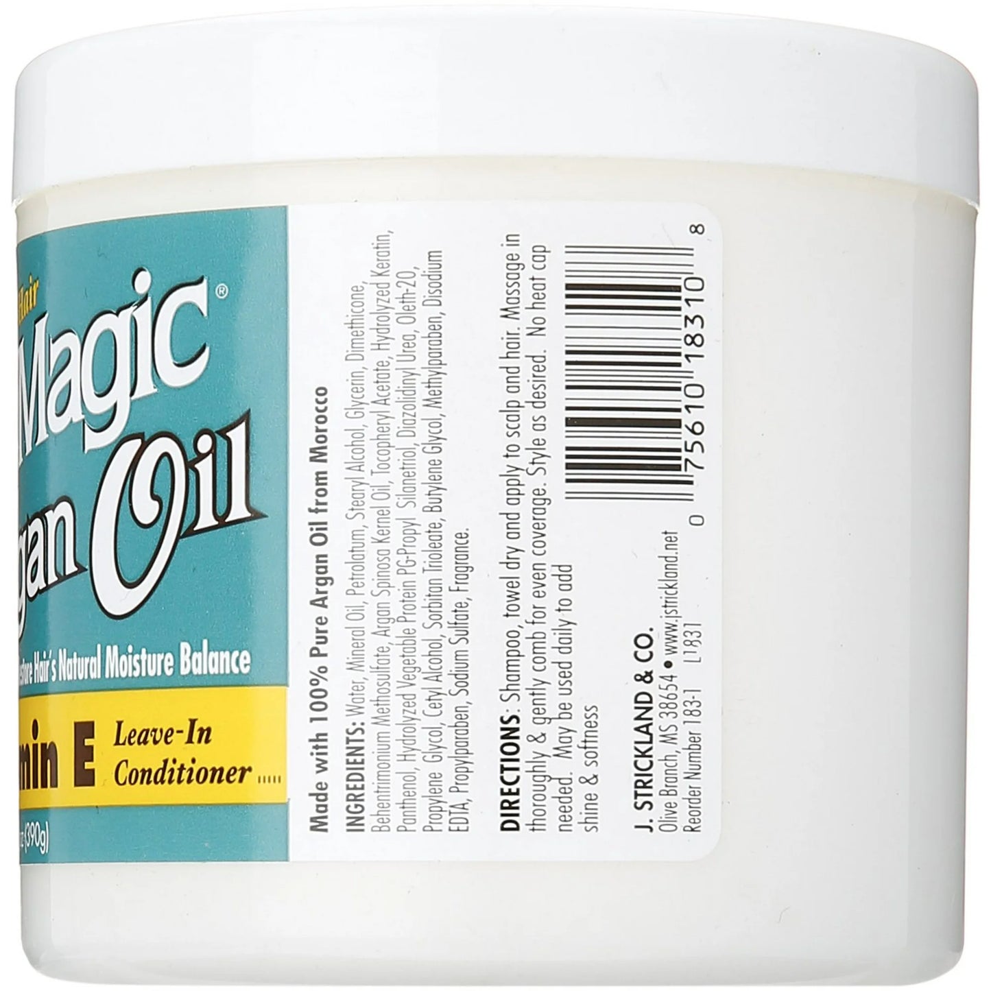 Blue Magic Argan Oil Vitamin E Leave-In Conditioner – 390g