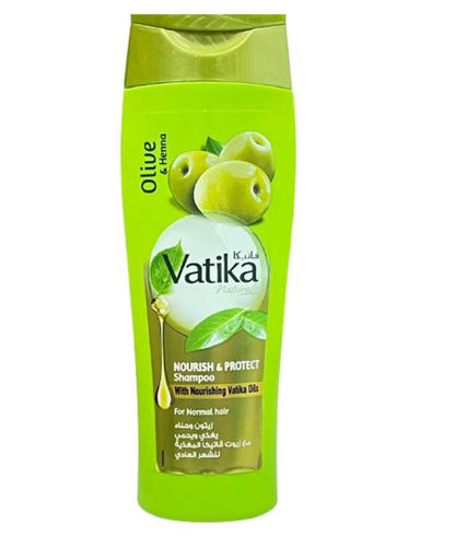 Vatika Olive & Henna Nourish & Protect Shampoo (400ml)