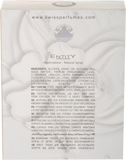 Entity Lover Rose Natural Spray