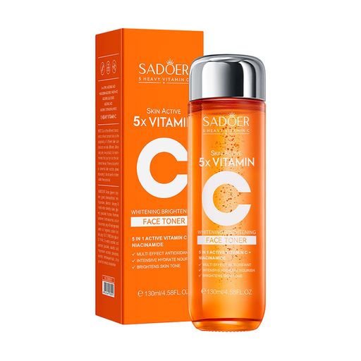 Sadoer 5 in 1 Active Vitamin C + Niacinamide Face Toner