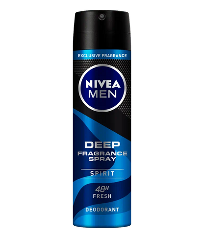 NIVEA Men Deep Fragrance Spray Spirit 150ML