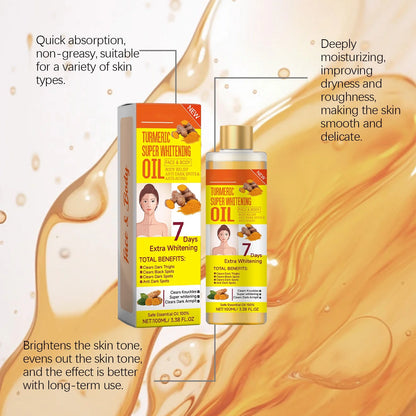 Veet Gold Turmeric Super Whitening Body Oil