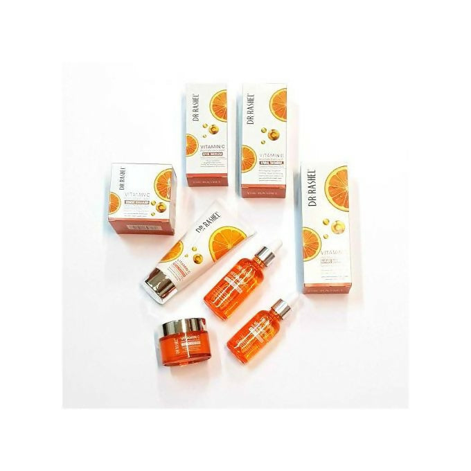 Dr. Rashel 4in1 Set Vitamin C Series(face+ eye Serum, cream &cleanser)