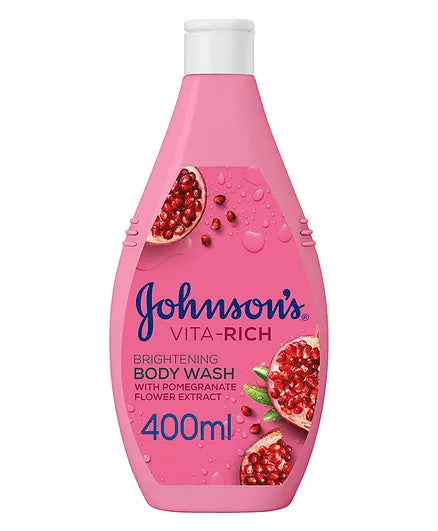 Johnson’s Vita-Rich Brightening Body Wash with Pomegranate