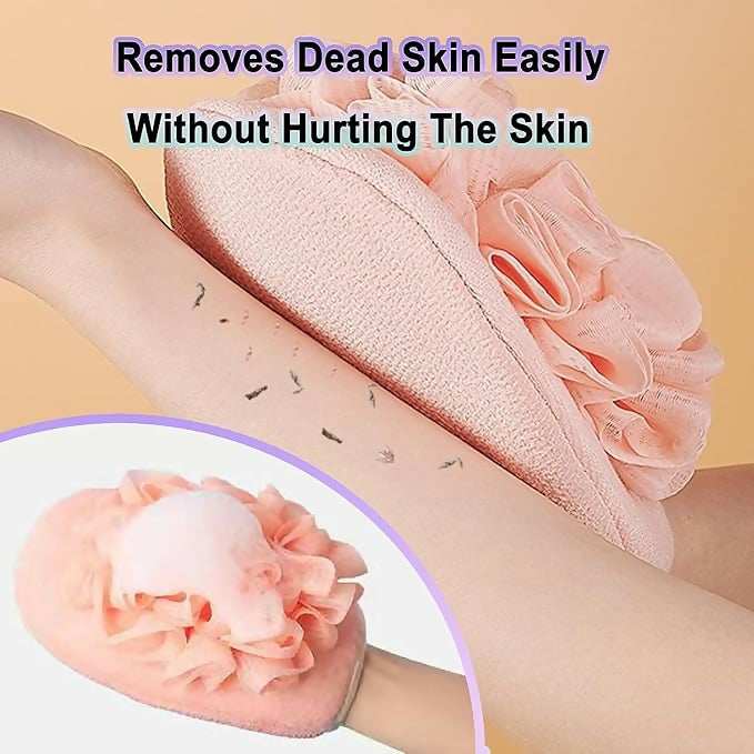 2in1 Exfoliating gloves