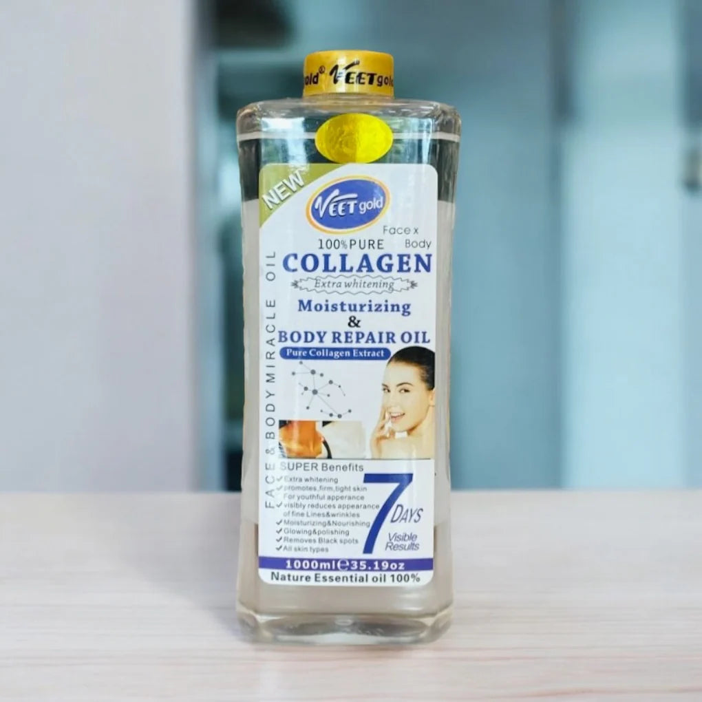 VEET gold Collagen Moisturizing & Body Repair Oil