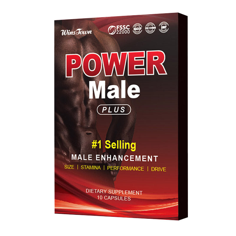 Winstown Power Male Plus – Male Enhancement Dietary Supplement (10 Capsules)