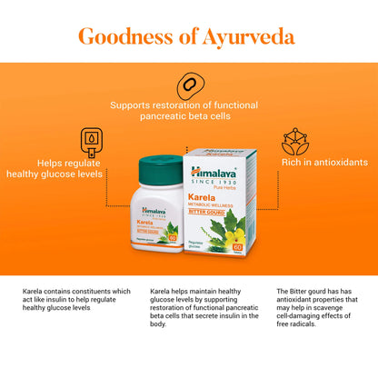 Himalaya Karela Metabolic Wellness – 60 Tablets