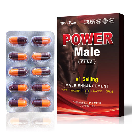 Winstown Power Male Plus – Male Enhancement Dietary Supplement (10 Capsules)