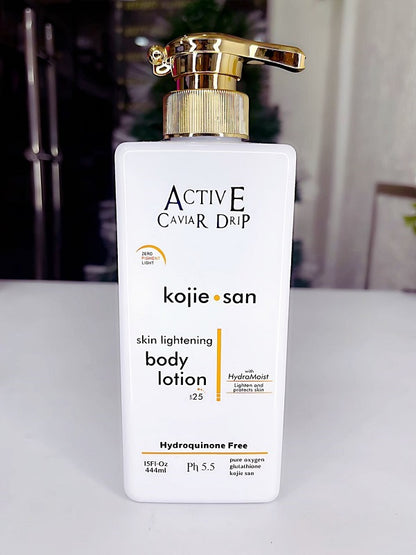 Active Caviar Drip Kojic Acid Skin Lightening Lotion