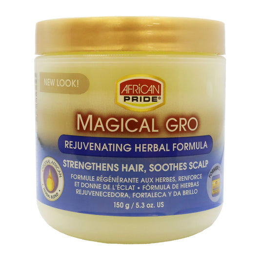 African Pride Magical Gro Rejuvenating Herbal Formula Hair & Scalp Treatment