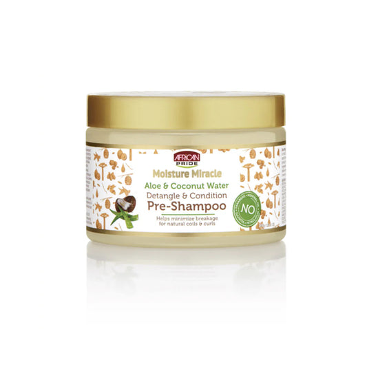 African Pride Moisture Miracle Aloe & Coconut Water Pre-Shampoo 340g