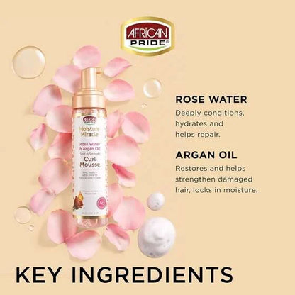 African Pride Moisture Miracle Curl Mousse