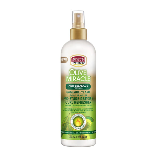 African Pride Olive Miracle Moisture Refresher Spray