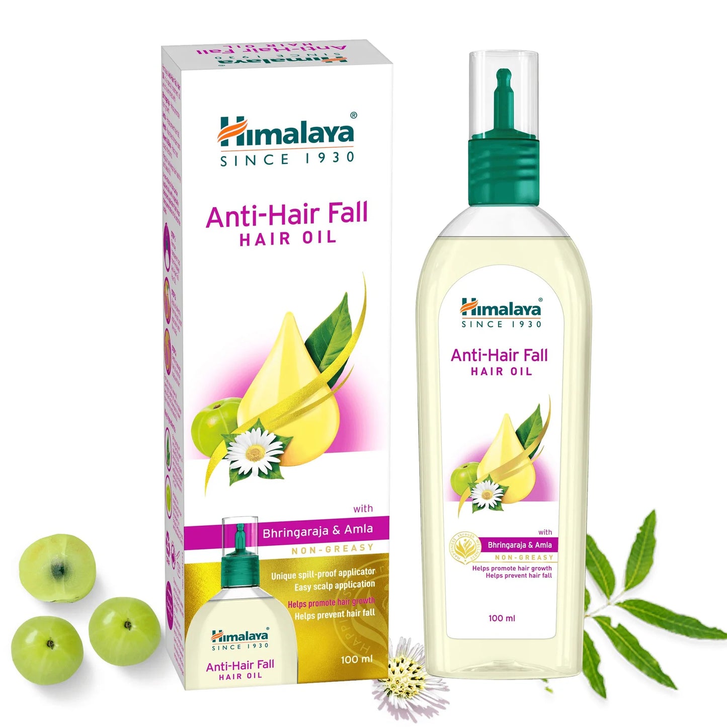Himalaya Anti-Hair Fall Hair Oil with Bhringaraja & Amla