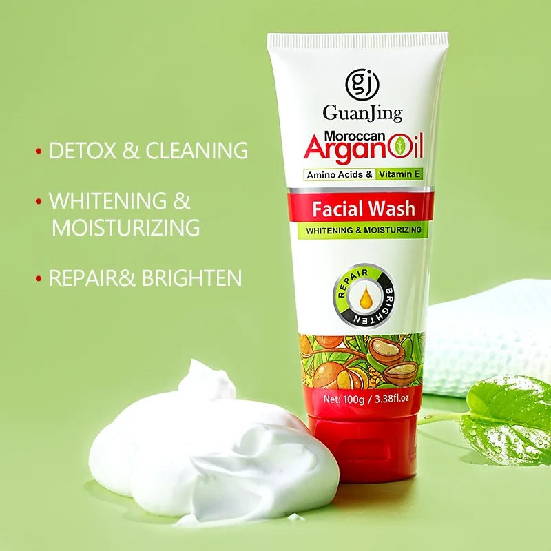 Guanjing Moroccan Argan Oil Facial Wash – 100g